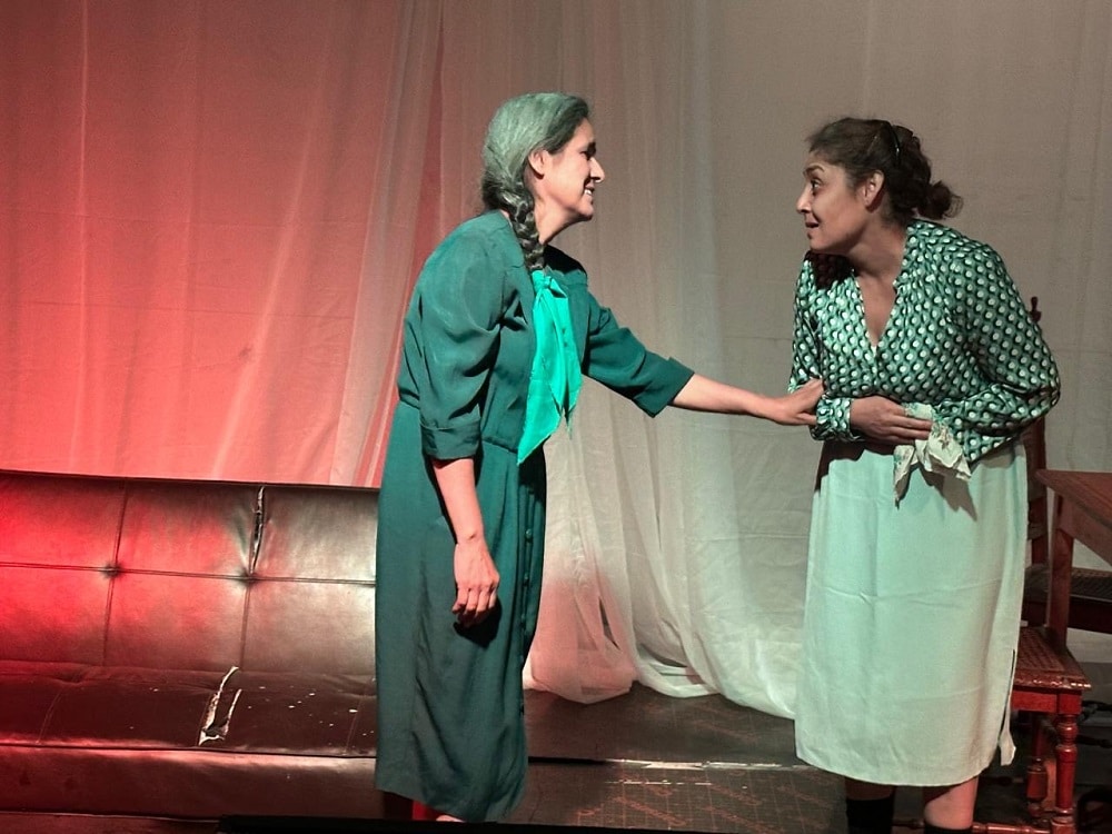 Elenco de la Compañía de Teatro Suyai ganadora del Segundo Festival Regional de Teatro Funcamau 2026